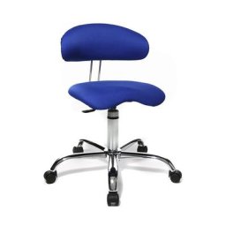 Topstar Tabouret SITNESS 40, s'adapte à tous vos mouvements, bleu