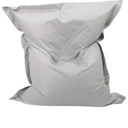 Fauteuil poire XXL, l x p 1800 x 1400 mm, argent