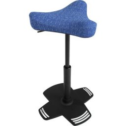 Topstar Assis-debout SITNESS FALCON, avec assise selle ergonomique, habillage bleu