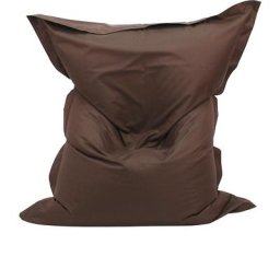 Fauteuil poire XXL, l x p 1800 x 1400 mm, marron foncé