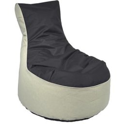 Fauteuil poire, h x l x p 900 x 800 x 800 mm, beige / anthracite