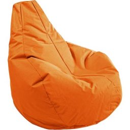 Pouf poire GAMER, h x l x p 1000 x 1000 x 1000 mm, orange