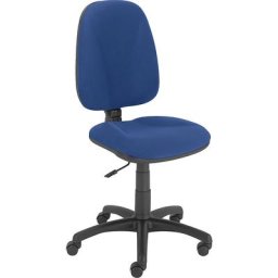 eurokraft basic Siège de bureau JUPITER, contact permanent, coloris habillage bleu