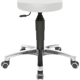 Topstar Tabouret pivotant TEC 70, habillage similicuir, blanc