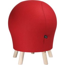 Topstar Tabouret ergonomique SITNESS 5 ALPINE, hauteur assise 620 mm, habillage rouge