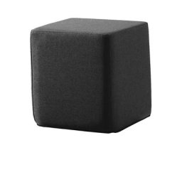 Pouf carré SITTING, h x l x p 420 x 400 x 400 mm, noir
