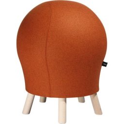 Topstar Tabouret ergonomique SITNESS 5 ALPINE, hauteur assise 620 mm, habillage orange