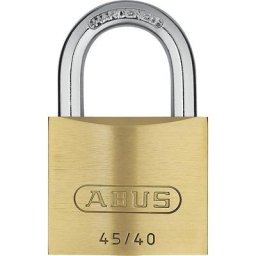 ABUS Cadenas, 45/40 Lock Tag, lot de 12, laiton