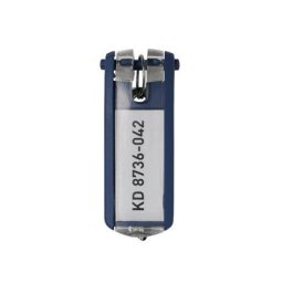 DURABLE Porte-clés, lot de 36, bleu