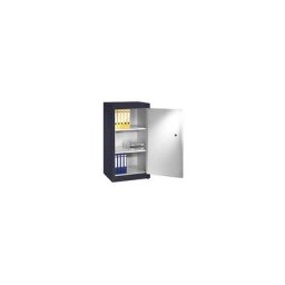 C+P Armoire métallique, ignifuge selon la norme DIN 4102, h x l x p 1226 x 650 x 500 mm, gris noir / gris clair