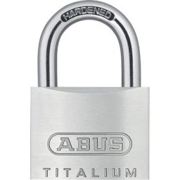 ABUS Cadenas à cylindre, 54TI/40 Lock Tag, lot de 12, argent