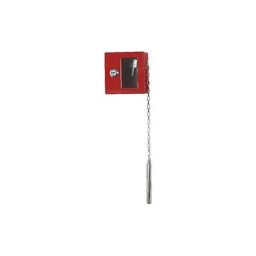Boîte à clés de secours avec vitre, avec petit marteau pour briser la vitre, h x l x p 150 x 120 x 32 mm, lot de 3