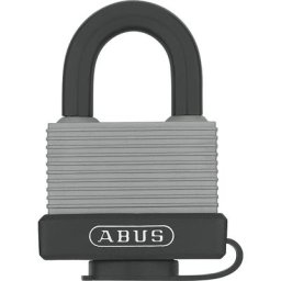 ABUS Cadenas, laiton, 70/45 Lock Tag, lot de 6, noir