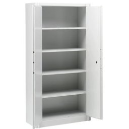 C+P Armoire métallique, ignifuge selon la norme DIN 4102, h x l x p 1950 x 930 x 500 mm, gris clair