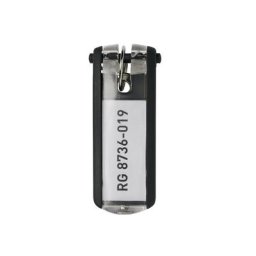 DURABLE Porte-clés, lot de 36, noir