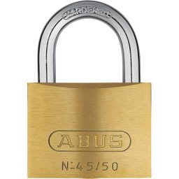 ABUS Cadenas, 45/50 Lock Tag, lot de 6, laiton