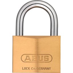 ABUS Cadenas, 85/60 Lock Tag, lot de 3, laiton