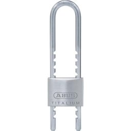 ABUS Cadenas à cylindre, 64TI/50HB60-150, lot de 4, argent