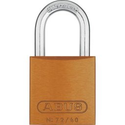 ABUS Cadenas, aluminium, 72/40, lot de 6, orange