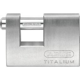 ABUS Cadenas, aluminium, 82TI/70, lot de 6, argent