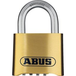 ABUS Serrure à combinaisons, 180IB/50 B/SB, lot de 6, laiton