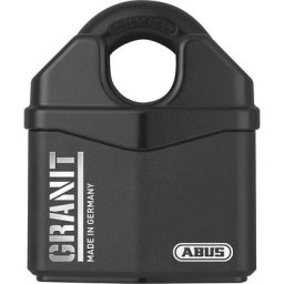 ABUS Cadenas GRANIT™, acier, 37RK/80 B/DFNLI, noir