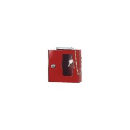 Boîte à clés de secours avec vitre, avec petit marteau pour briser la vitre, h x l x p 200 x 200 x 50 mm, lot de 3
