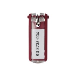 DURABLE Porte-clés, lot de 36, rouge