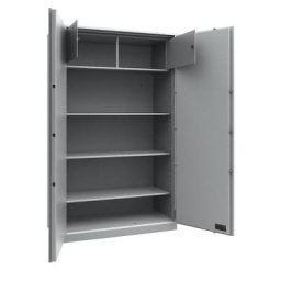 Armoire de sécurité LIGHT, S1, h x l x p 1950 x 1200 x 500 mm, 2 coffres intérieurs