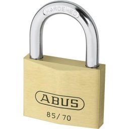 ABUS Cadenas, 85/70 Lock Tag, lot de 3, laiton