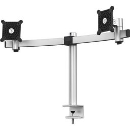 DURABLE Support pour 2 écrans, h x l x p 445 x 780 x 190 mm, avec pince-étau