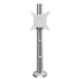 Dataflex Bras porte-écran VIEWLITE, hauteur réglable, argent / blanc