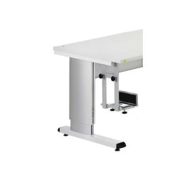 Treston Support réglable pour ordinateur, peint époxy, gris clair