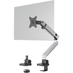 DURABLE Support pour écran SELECT PLUS, pour 1 écran, argent