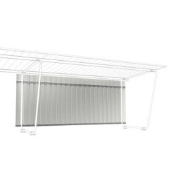 Parois arrière pour abris à toiture plate, pour modèle simple face, tôle profilée, pour élément additionnel