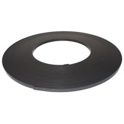 Feuillard en acier, pour dévidoir, lot de 2, rouleau droit galette, ciré, largeur feuillard 19 mm