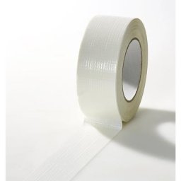 Ruban toile, divers coloris, lot de 24 rouleaux, blanc, largeur 38 mm