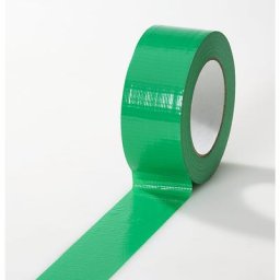 Ruban toile, divers coloris, lot de 24 rouleaux, vert, largeur 38 mm
