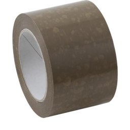 Ruban d'emballage en PVC, version ultra-résistante, lot de 24 rouleaux, brun, largeur 75 mm