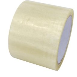 Ruban d'emballage en polypropylène, standard, lot de 24 rouleaux, transparent, largeur 75 mm