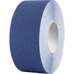 Bande de marquage des sols compatible avec gerbeurs, vinyle, largeur 75 mm, bleu