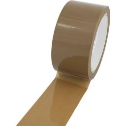Ruban d'emballage en polypropylène, version silencieuse, lot de 36 rouleaux, brun, largeur 50 mm