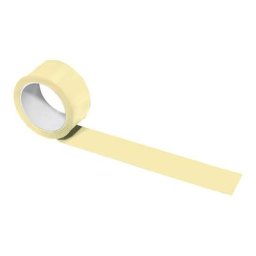 Ruban crêpe, pour dévidoir manuel, lot de 48 rouleaux, brun, largeur 19 mm