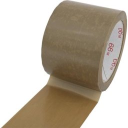 Ruban d'emballage en PVC, standard, lot de 24 rouleaux, brun, largeur 75 mm