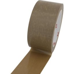 Ruban d'emballage en PVC, standard, lot de 36 rouleaux, brun, largeur 50 mm