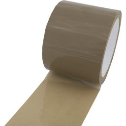 Ruban d'emballage en polypropylène, standard, lot de 24 rouleaux, brun, largeur 75 mm
