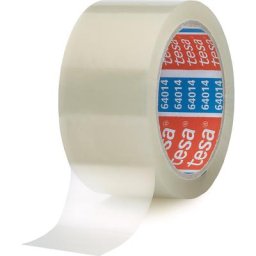 tesa Ruban d'emballage en polypropylène, tesapack® 64014 universel, lot de 72 rouleaux, transparent