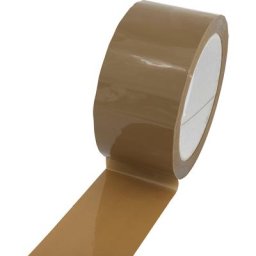 Ruban d'emballage en polypropylène, version silencieuse et ultra-résistante, lot de 36 rouleaux, brun, largeur 50 mm