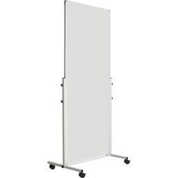 Tableau blanc mobile, acier laqué, h x l x p 1900 x 815 x 505 mm