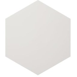 Chameleon Tableau blanc design, tôle d'acier émaillée - hexagonal, Ø 1180 mm, blanc